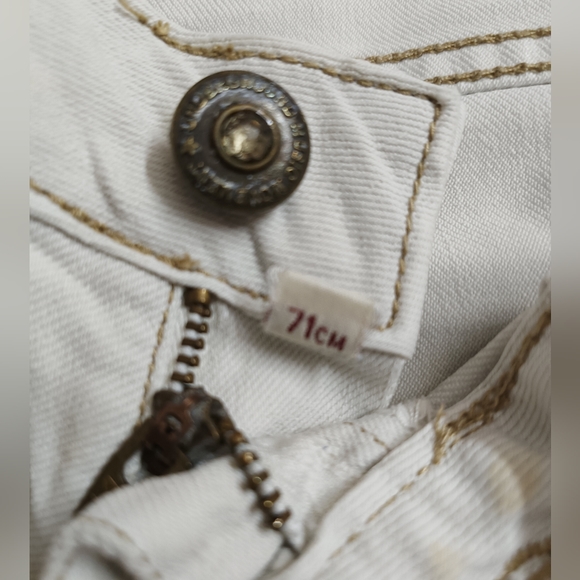 UMM Women's off white Skinny Low waist Jeans - Picture 5 of 7